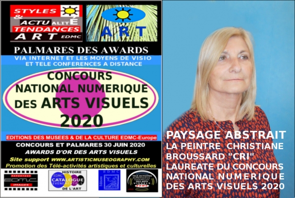 Paysage Abstrait Marines AWARD D'OR DES ARTS VISUELS 