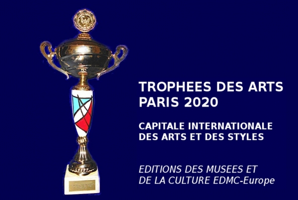  TROPHEE DES ARTS PARIS 2020. Capitale internationale des arts et des styles.