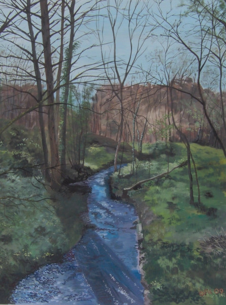 DE PROFONDS RESSENTIS DU PAYSAGE DU PEINTRE OFIL,ICI, L'HILLION  