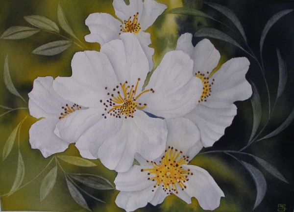 PEINTURE DE ANNIE D'HERPIN  