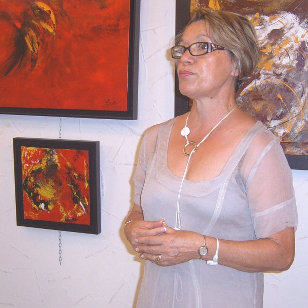DOMINIQUE BOYER, PEINTRE, UNE MAITRISE EXCEPTIONNELLE DES SENSIBILITES ABSTRAITES
