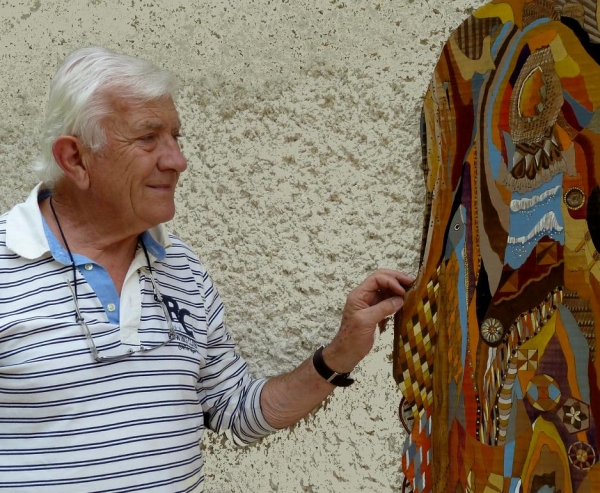 SUR LE POLE EXPOSITION, LE TALENT DE LOUIS HOUPERT, PEINTRE-PLASTICIEN DE CLASSE INTERNATIONALE