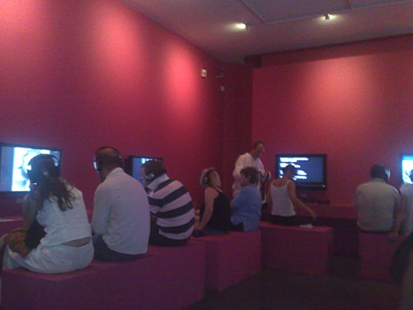 28 Audiovisuel durant exposition  Matisse à Aix-en-Provence