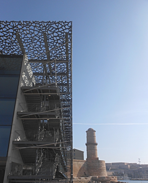 4 - LE MUCEM - MUSEE DES CIVILISATIONS DE L'EUROPE ET DE LA MEDITERRANEE, BIENTOT FIN PRET, OUVERTURE AU PRINTEMPS 2013.<br/>Photo © A.A Mars 2013