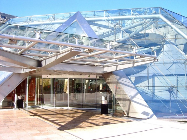 Vue du GRIMALDI FORUM MONACO 