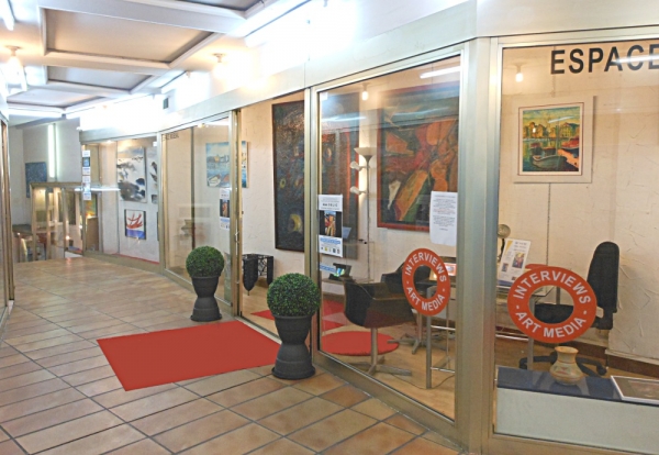 Vue d'une partie du Pôle Exposition Sud Côte-d'Azur EXPOSIPOLE