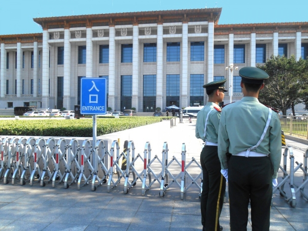 Le Musée National de Chine à Pékin, une architecture équilibrée, élégante, sobre et très fonctionnelle. 
