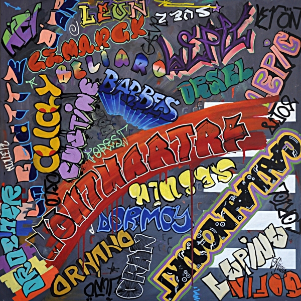 Peinture abstraite de Gérard Suissia