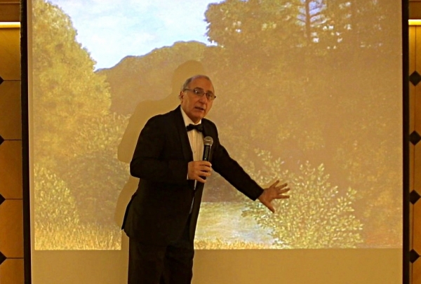 présentation de la peintre Chantal FRANCOIS à PEKIN 2015