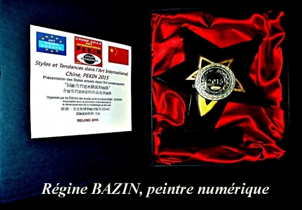Grand Prix International des Arts étoilé Tendance PEKIN 2015