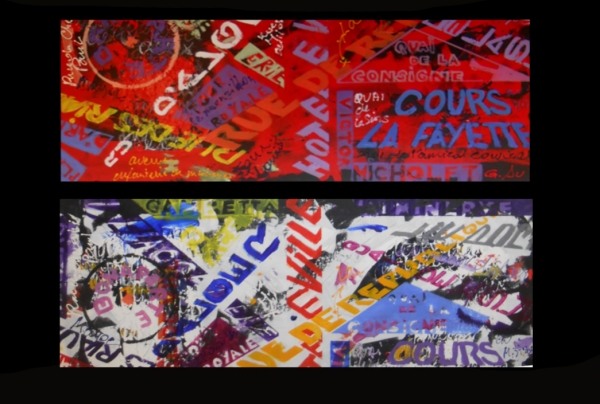 peinture abstraite de Gérard SUISSIA