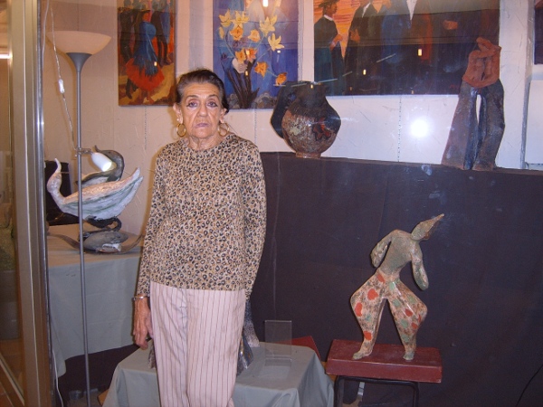 Myrto Maya plasticienne céramiste au CRACP
