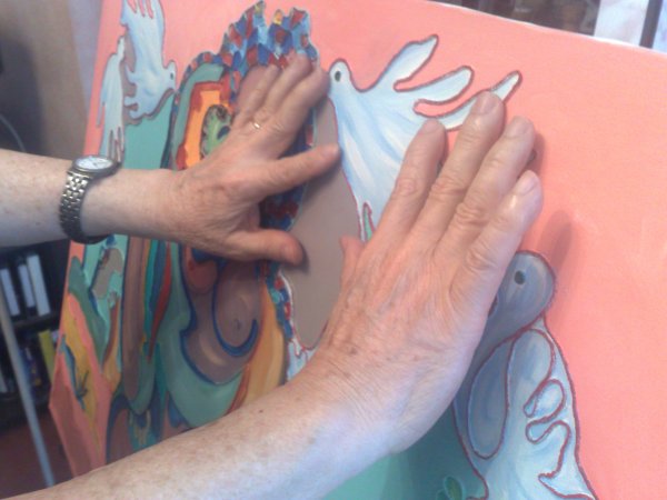 VAN LONG peintre, perception tactile de l'art