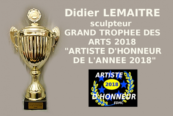 En plus de son aptitude aux sculptures académiques le sculpteur DIdier LEMAITRE a également un talent surréaliste