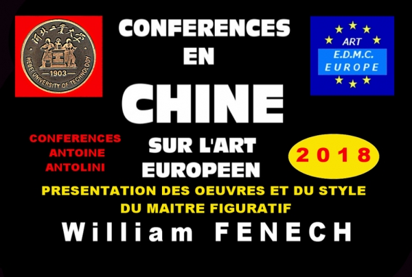 Chine - le style du peintre William FENECH