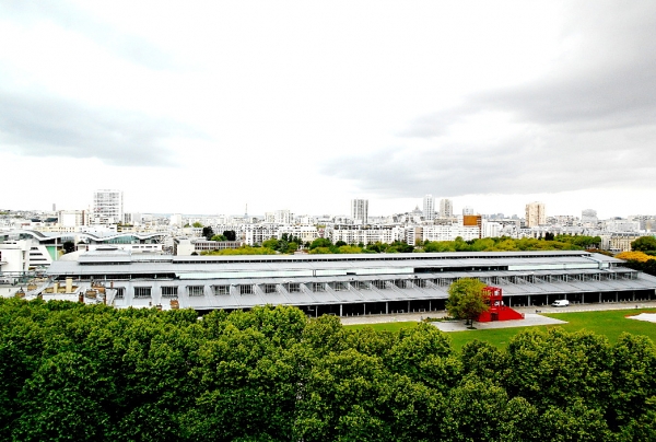 La Philharmonie (Paris) vue depuis le Belvédère