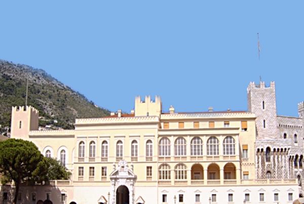 MONACO Le Palais Princier.