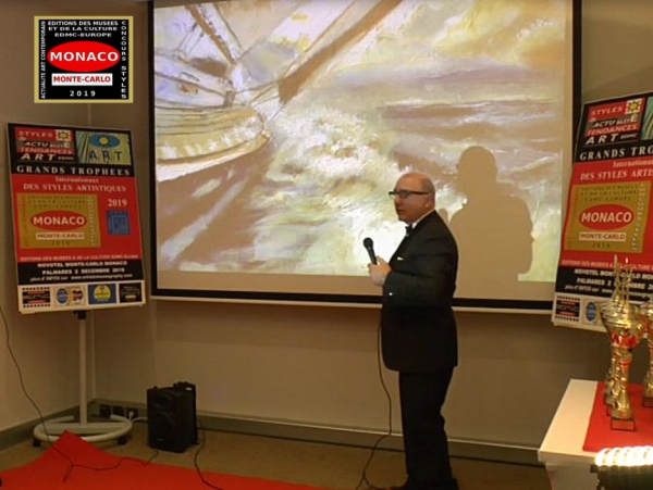Oeuvre de Dany WATTIER, peintre figuratif. Commentaires et analyse du style, Antoine Antolini, critique d'art, Monaco 2019.