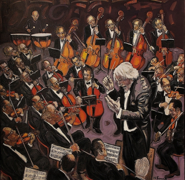 Oeuvre de William FENECH,peintre, initiateur de l'expressionnisme figuratif pictural du mouvement