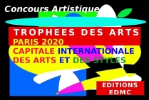 Trophées des Arts PARIS 2020. Samedi 24 Octobre 2020, dans les salons de l'Hôtel Mercure**** Porte de Versailles à PARIS.