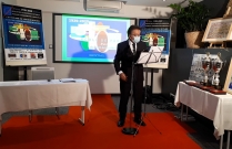Allocution du peintre Cazorla-Cazo, peintre du monde. Membre du Comité du Centenaire-Hommage à l'Ecole de PARIS 1920-2020. Ancien propriétaire-directeur à PARIS, de la GALERIE DU DÔME à MONTPARNASSE.