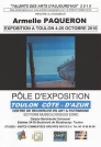 A L'AFFICHE LE PEINTRE ARMELLE PAQUERON, SA PEINTURE COMME UN LANGAGE, POUR NOUS DIRE LA MER 