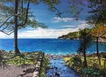 “Ru”  (61x81x3cm) ,Peinture, Huile sur toile, oeuvre de 