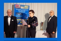Attribution par le Comité du Jury du Trophée Européen des Arts au peintre abstrait Gérard Suissia, avec félicitations du Jury