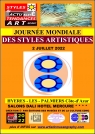Affiche de la Journée Mondiale des Styles Artistiques 2 Juillet 2022
