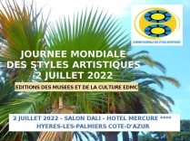 Journée Mondiale des Styles Artistiques 2 JUILLET 2022