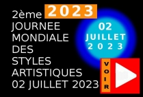REPORTAGE -  2eme Journée Mondiale des Styles Artistiques 02 Juillet 2023