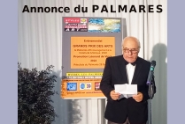 ANNONCE du PALMARÈS des GRANDS PRIX DES ARTS - LÉONARD DE VINCI 2022 . Ici, M. Eugène German, président du Comité du Jury 