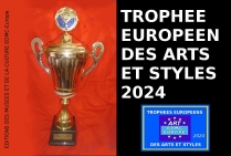 CLAIRE.J.CHARTIER, Lauréate du Palmarès a obtenu pour ses dessins en compétition et l'Ensemble de son Œuvre le Trophée Européen des Arts et Styles 2024 lors du concours des Éditions des musées et de la Culture EDMC-Europe 