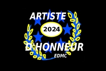 Michel MARANT, Plaquette avec Médaille Artiste d'Honneur de l'Année 2024 des Éditions des musées et de la culture EDMC-Europe, distingué pour une Œuvre de recherche esthétique et picturale exceptionnelle au cœur des progrès de l'art au XXIe s.