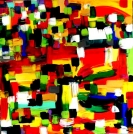 PEINTURE ABSTRAITE DE MATHIEU THOMAS. EN DEPASSEMENT DES LOGIQUES DE L'ABSTRAIT GÉOMÉTRIQUE... 
