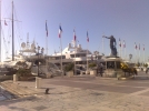VUE DU PORT DE TOULON. LA STATUE DU GÉNIE DE LA MER, DE DAUMAS