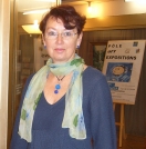 LA PEINTRE ANNIE D'HERPIN EXPOSE  SES 