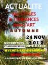 CET AUTOMNE PROCHAINES RENCONTRES  STYLES ET TENDANCES DANS L'ART