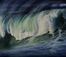 MER SECRETE, UNE MARINE IMPRESSIONNANTE NEE SOUS LES PINCEAUX DE MARIE-ALINE JUNG-BRETT