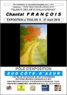 OFFRE ARTISTIQUE DIVERSIFIÉE AU POLE AVEC LA PEINTRE CHANTAL FRANCOIS  ET SON UN IMPRESSIONNISME EN LIBERTÉ POUR NOUS DIRE LE MARIAGE DES SAISONS... A VOIR