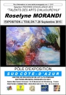 LA PEINTRE ROSELYNE MORANDI ROSE A SU CONQUERIR SOUS SON PINCEAU LA  BEAUTE DU PAYSAGE, DANS SES TOILES SON TALENT LAISSE EMERGER LA PART DE REVE QUI SE CACHE DANS LE REEL