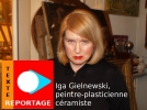 REPORTAGE TEXTE  Iga GIELNIEWSKI, innove une nouvelle statuaire céramique, cette peintre-plasticienne parle de la vie, de la destinée de la femme, à travers une oeuvre figurative contemporaine et allégorique.