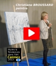 La peintre Christiane BROUSSARD présente son style de paysages abstraits portuaires et côtiers 