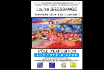 Louise BRESSANGE. Elle traduit ses émotions en peintures à l'huile ou aux pastels, avec un sens inné de la couleur et de l'architecture dans ses tableaux. Ses paysages sont une façon différente de voir, des symbioses d'harmonies, d'où surgit la vie.  