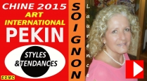 VIDEO PRESENTATION A PEKIN 2015 LAURENCE SOIGNON PEINTRE ABSTRAITE