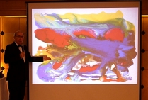 présentation de la peintre Betty de RUS