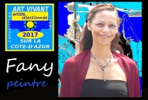 L'artiste FANY, peintre, un regard contemporain qui propose un figuratif ultime. Elle restitue sa vérité à l'oeuvre d'art, son talent donne vie aux formes et couleurs. La finesse de ses graphismes, la délicatesse de ses pinceaux, un univers de perfection.