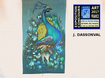 Tapisserie d'art de Janine DASSONVAL, licière d'art