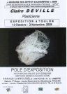 Avant-garde Claire Deville installe