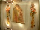 Trois Massaîs du peintre Nathalie Afonso Dell'Omo